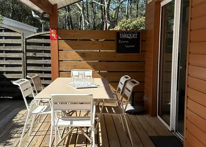 With Swimming Pool In Leisure Park Alpstuga Gujan-Mestras